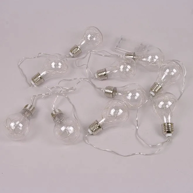 Гирлянда LED Flora Лампочки 6 см 10 шт. 2,4 м (40792)