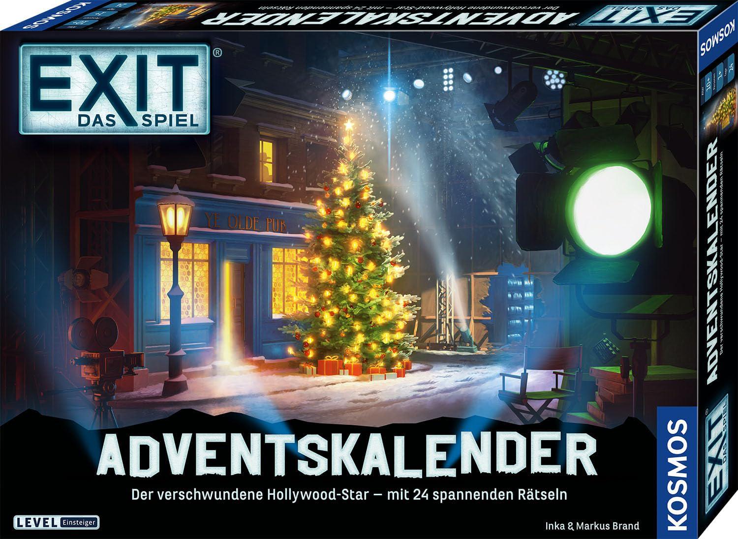 Адвент-календарь KOSMOS EXIT The Game The Missing Hollywood Star 24 загадки (683702)