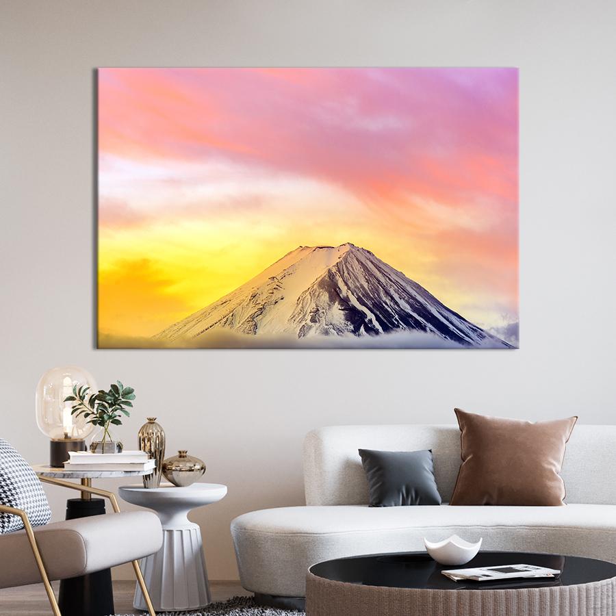 Настенний декор Вершина вулкана Фудзияма 120x80 см (1977-1)