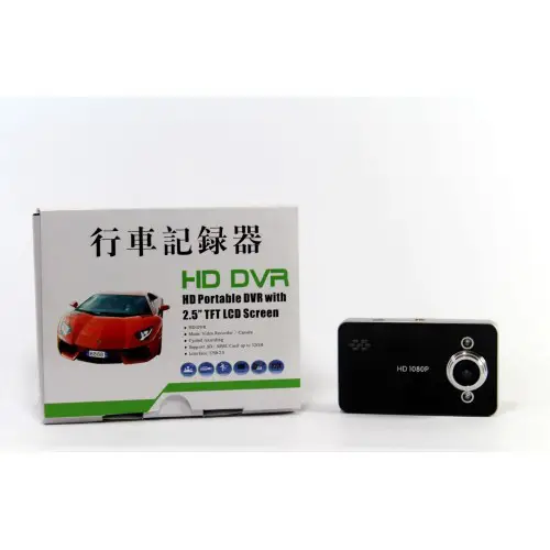 Видеорегистратор DVR K6000 Full HD Vehicle Blackbox DVR 1080p с поддержкой ночной съемки - фото 5