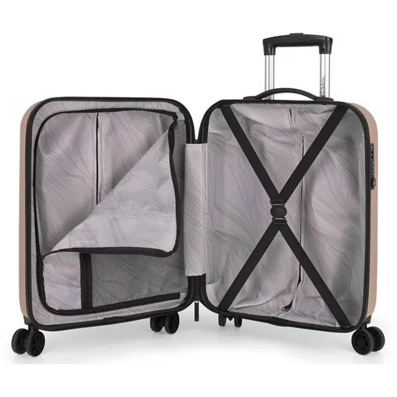 Чемодан на 4-х колесах Gabol Paradise XP S 35 л Beige (930333) - фото 4 Чемодан на 4-х колесах Gabol Paradise XP S 35 л Beige (930333) - фото 4