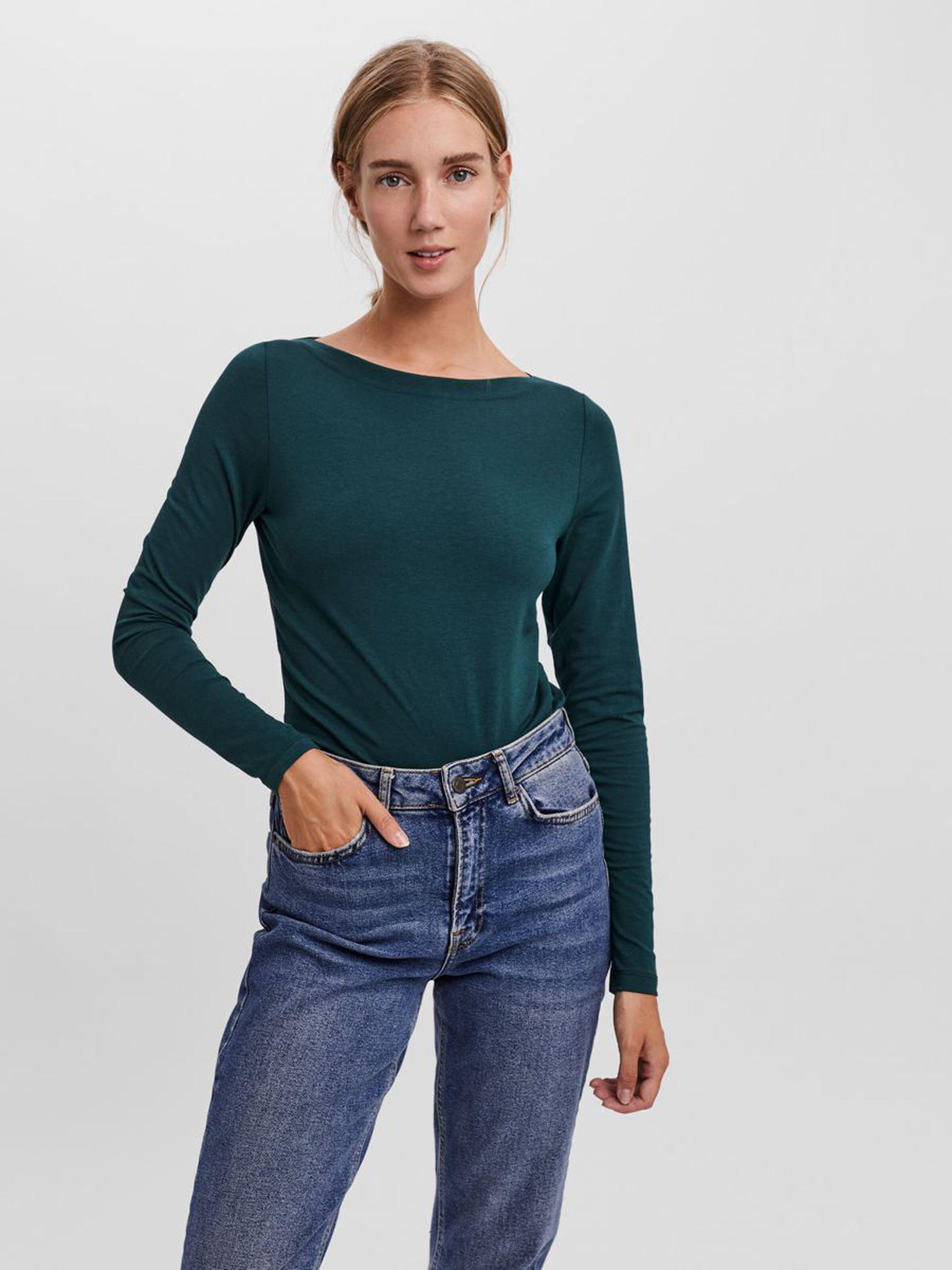 Реглан жіночий Vero moda 10233478 L Бірюзовий