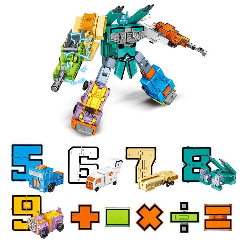 Робот-трансформер Cipherbot 2 Цифри - фото 4