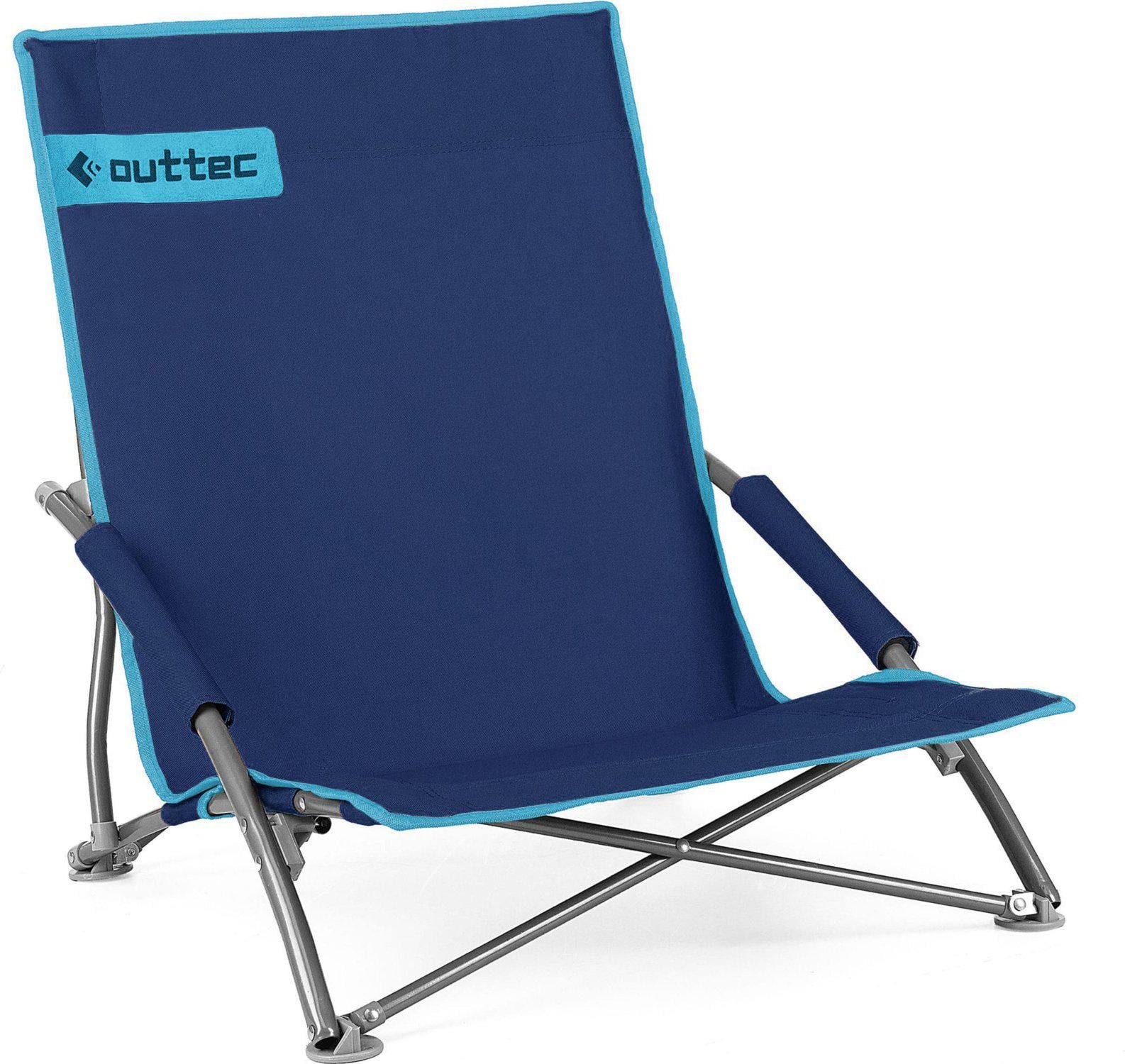 Пляжное кресло-шезлонг Outtec Easy Go складной Темно-синий (37087700) Пляжное кресло-шезлонг Outtec Easy Go складной Темно-синий (37087700)