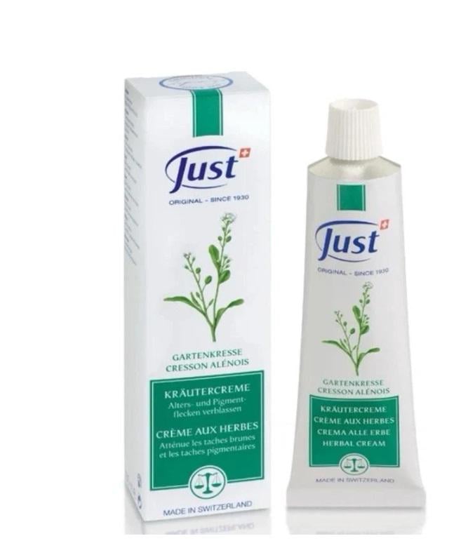Крем JUST против возрастных пигментных пятен Кресс-салат/Garden Cress 2х30 мл