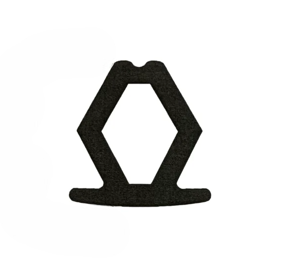 Ущільнювач заглушка паза штапика-Заглушка домогосподарки Білий (33269557)