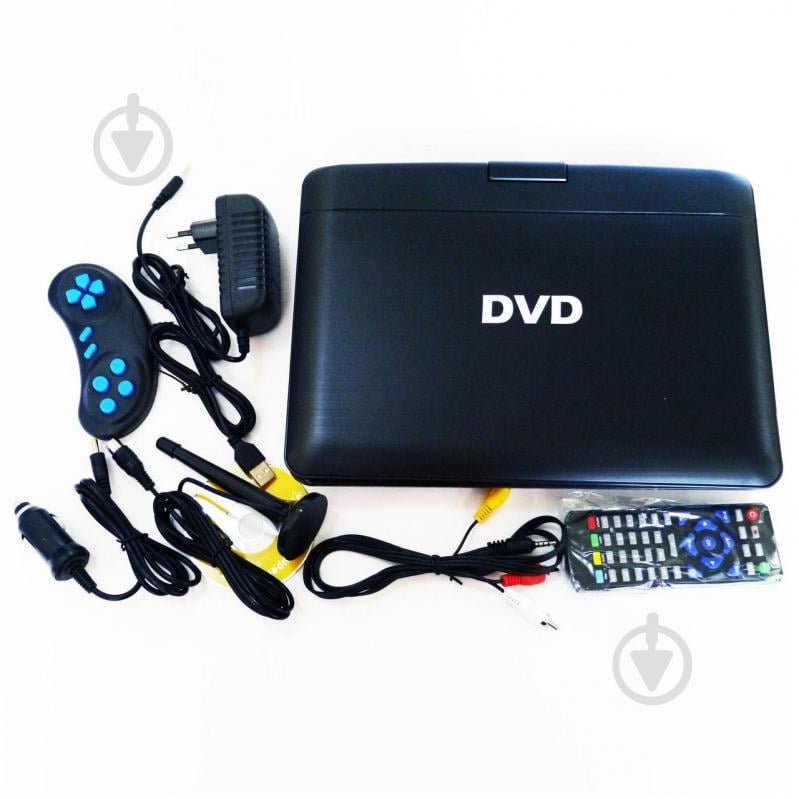 Портативний DVD-програвач Opera NS-1180 з T2 TV USB SD DVD 11 дюймів Black (3sm_1029716202) - фото 3