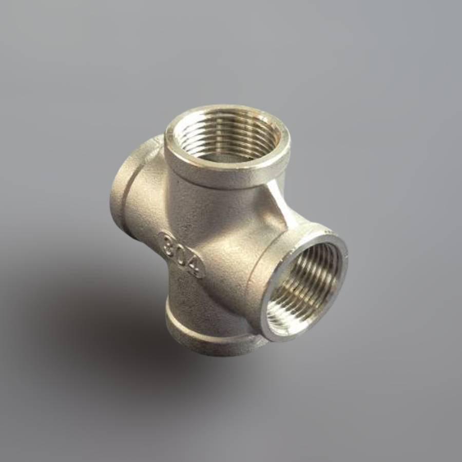 Хрестовина різьбова Ду20 рівнопрохідна н/ж сталь AISI304 ВР BSPP Class 150 3/4" (29203368) - фото 11 Хрестовина різьбова Ду20 рівнопрохідна н/ж сталь AISI304 ВР BSPP Class 150 3/4" (29203368) - фото 11