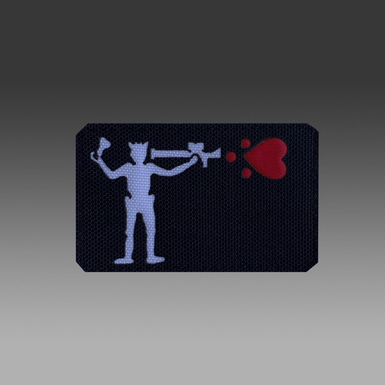 Шеврон на липучке Laser Cut ROP340 Черная Борода Гранатометчик 50х80 мм Черный/Белый (1178) - фото 2 Шеврон на липучке Laser Cut ROP340 Черная Борода Гранатометчик 50х80 мм Черный/Белый (1178) - фото 2