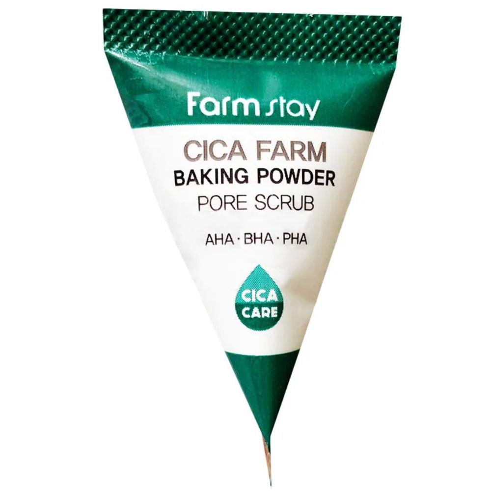 Скраб для обличчя Farmstay Cica 7 г (1287096382) Farm Baking Powder Pore Scrub