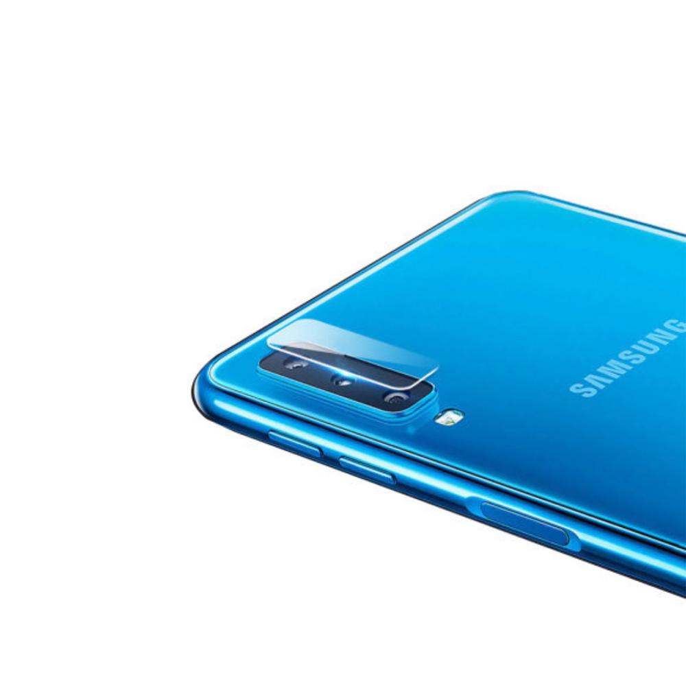 Защитное стекло для камеры Glass для Samsung A7 2018 (1958)