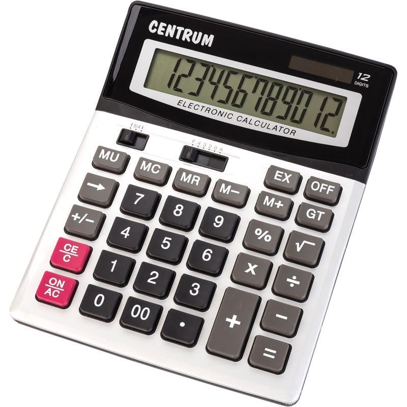 Калькулятор бухгалтерський Сentrum 83403 12 розрядів 185х145мм (2230194387)
