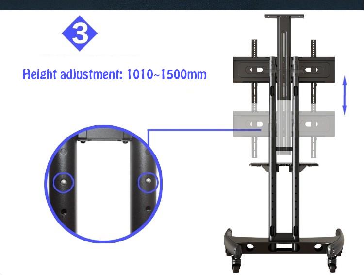 Кронштейн-підставка NB AVA1500-60-1P 32"-65" для телевізора на підлогу - фото 8