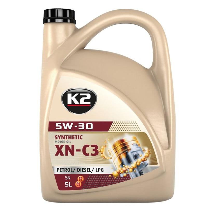 Масло моторное K2 Synthetic SN XN-C3 5W-30 5л Масло моторное K2 Synthetic SN XN-C3 5W-30 5л