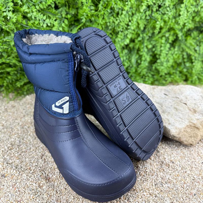 Чоботи жіночі пінові утеплені на блискавці Е-003091- р. 38 24,5 см Синій (114816345) - фото 4 Чоботи жіночі пінові утеплені на блискавці Е-003091- р. 38 24,5 см Синій (114816345) - фото 4