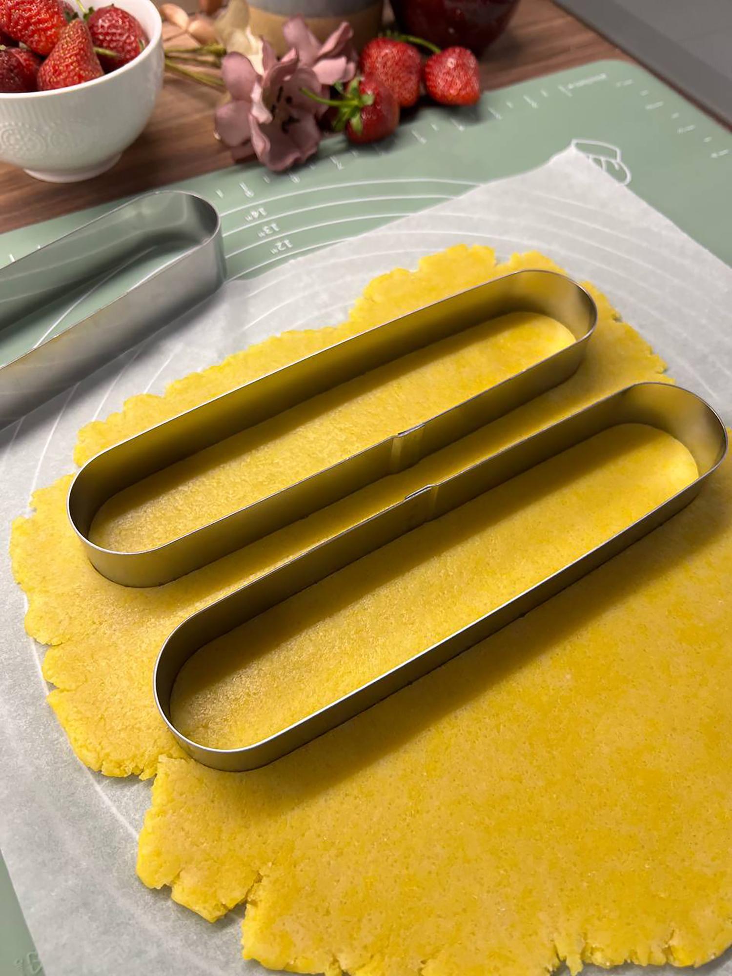 Набір формочок для еклерів/тістечок та тарталеток 4 шт. 20х4х2,5 см - фото 6 Набір формочок для еклерів/тістечок та тарталеток 4 шт. 20х4х2,5 см - фото 6