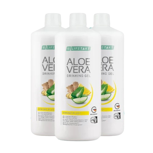 Гель питний для підтримки імунної системи Алое Віра Імунітет Плюс Aloe Vera Immune plus LR Lifetakt 3 шт. по 1000 мл (81003)