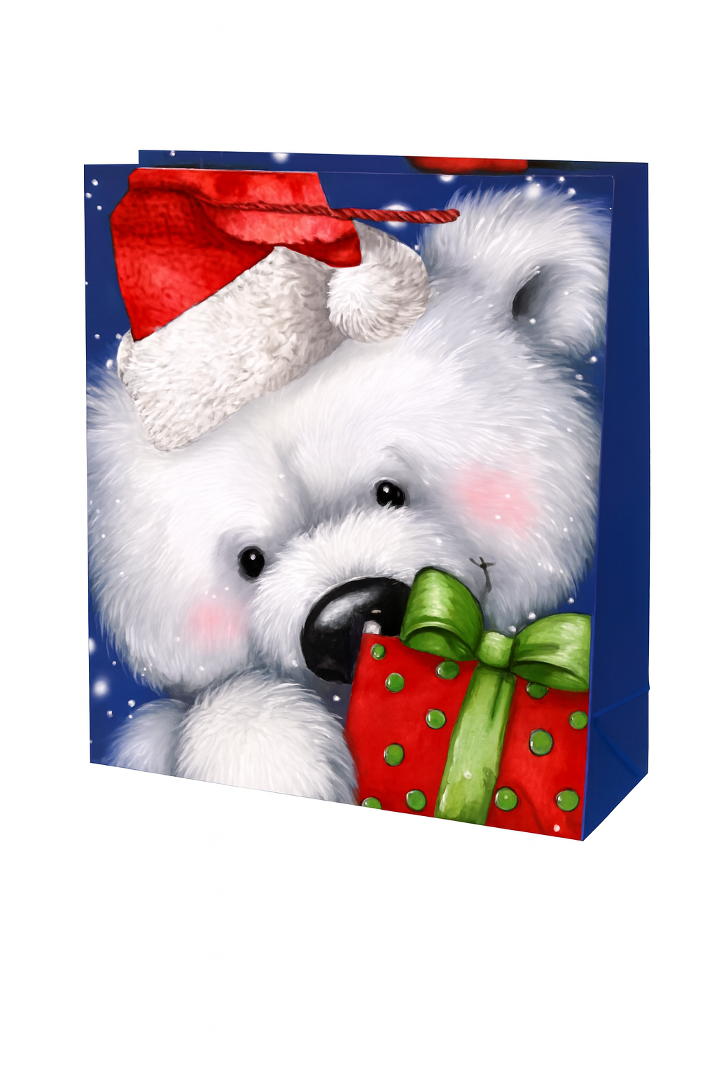 Подарочный пакет Bear R98391-M 26х32х10.5 см Синий (30651836)