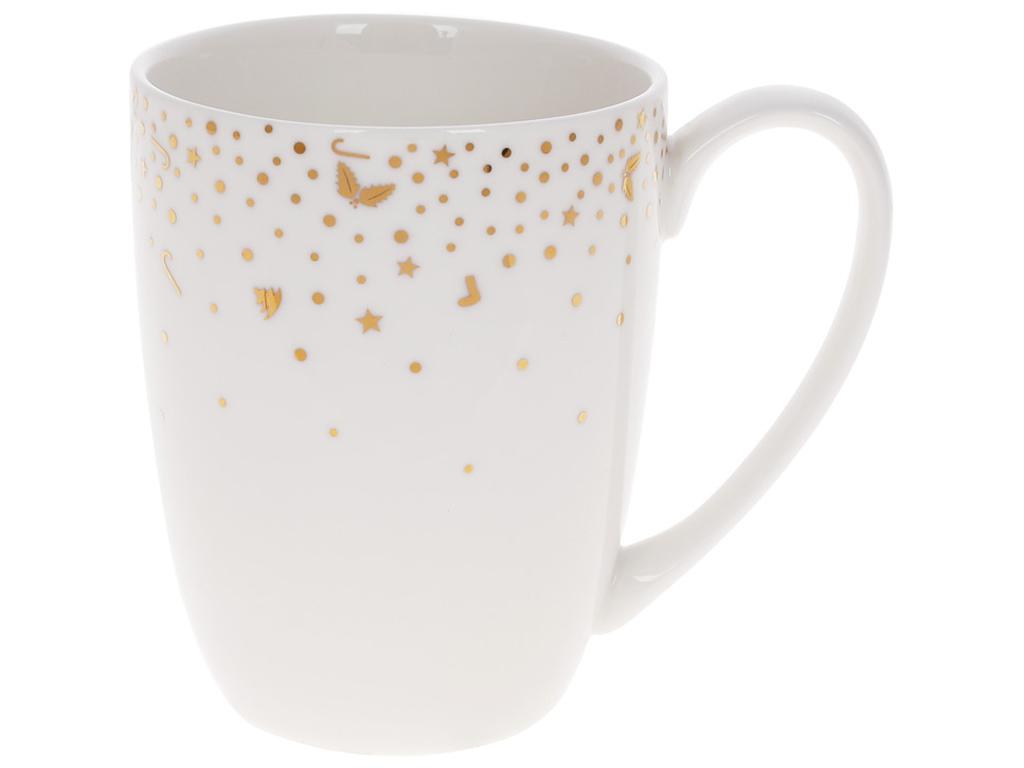 Кружка фарфоровая Зимняя Сказка 400 мл (BDI-498-313)