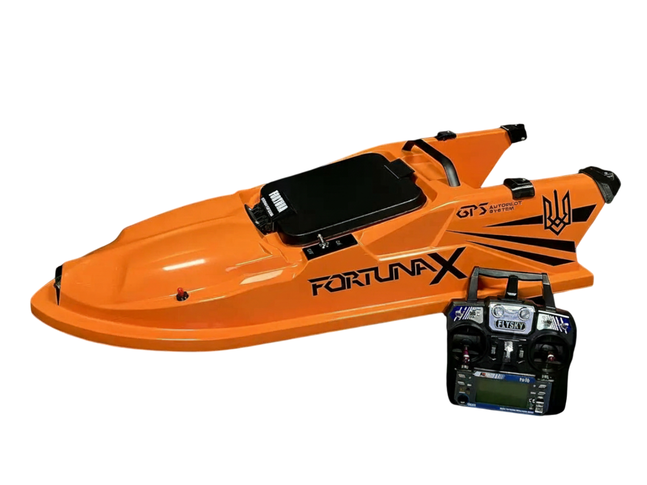 Карповый кораблик для прикормки Fortuna-X с GPS автопилотом (AT86)