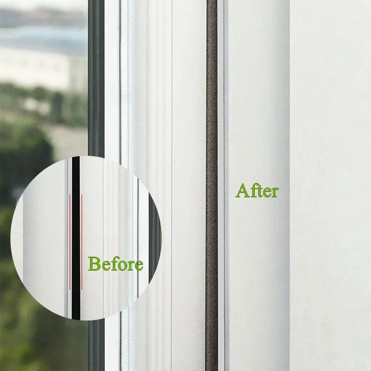 Уплотнитель самоклеющийся поролоновый для дверей и окон 2 м Белый (2743174655) - фото 6 Уплотнитель самоклеющийся поролоновый для дверей и окон 2 м Белый (2743174655) - фото 6