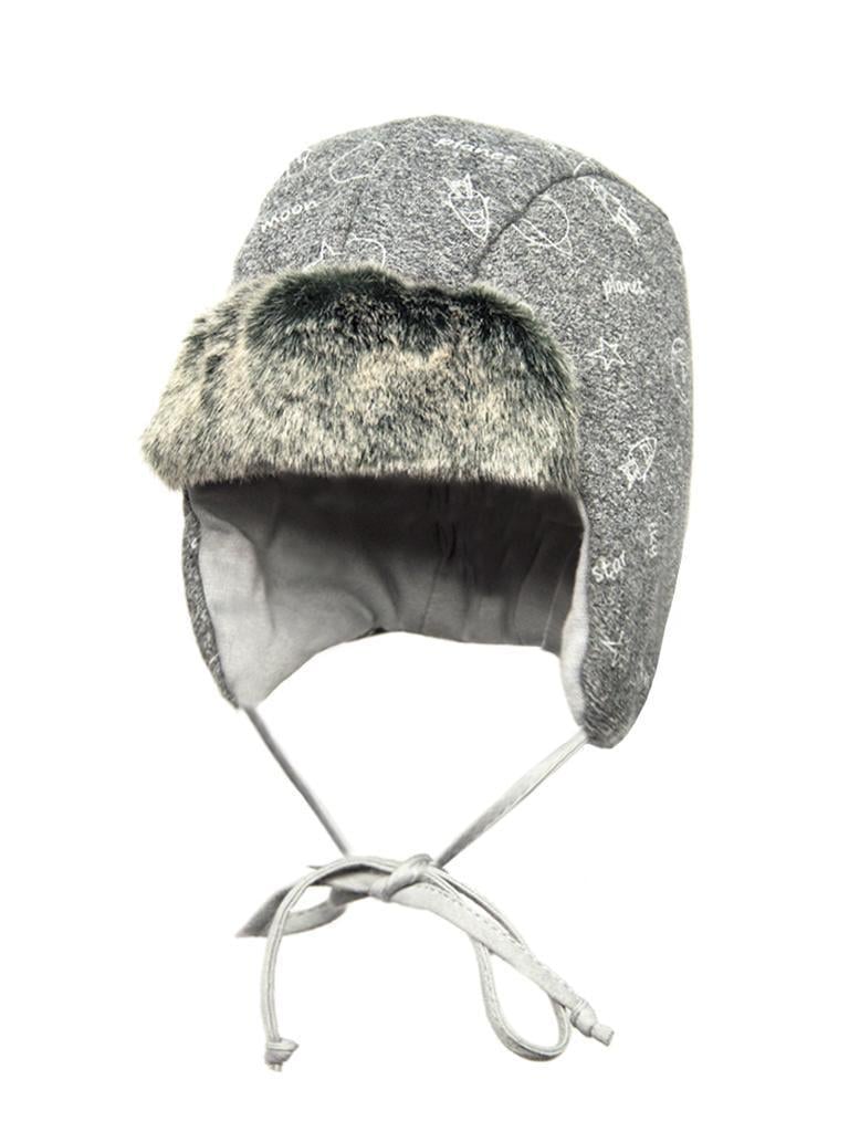 Шапка зимняя Broel р. 47 Серый (FOX)
