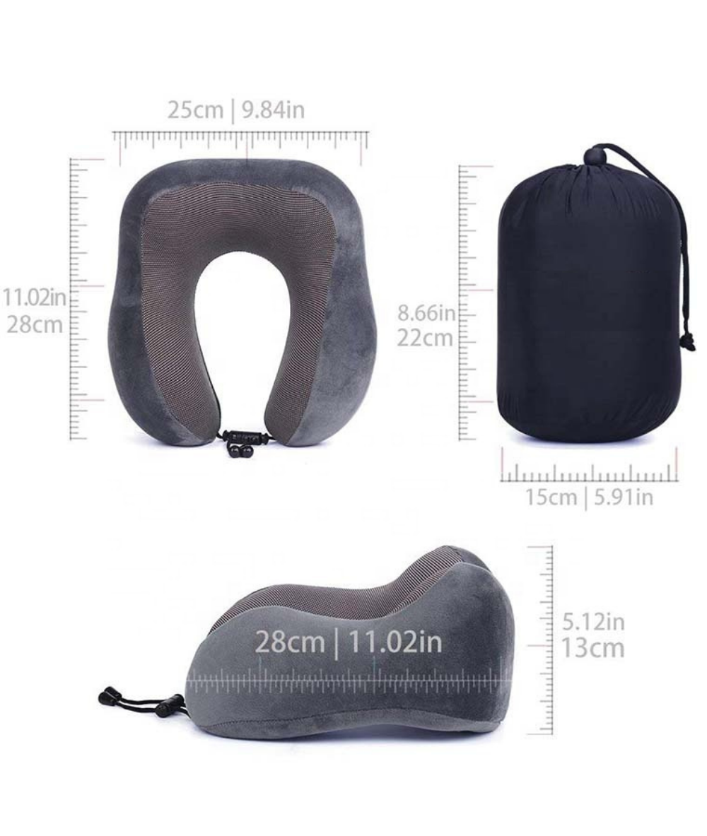 Подушка для путешествий The Chestnut Memory foam Черный (20-014-01) - фото 3