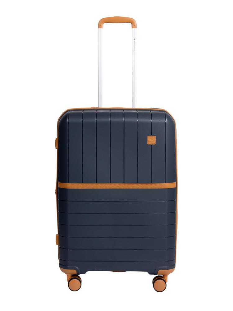 Чемодан средний Snowball 49403 полипропилен M Темно-синий