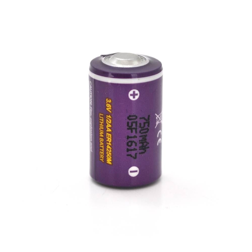 Батарейка літієва PKCELL ER14250M 3,6V 750 mAh OEM (40733)