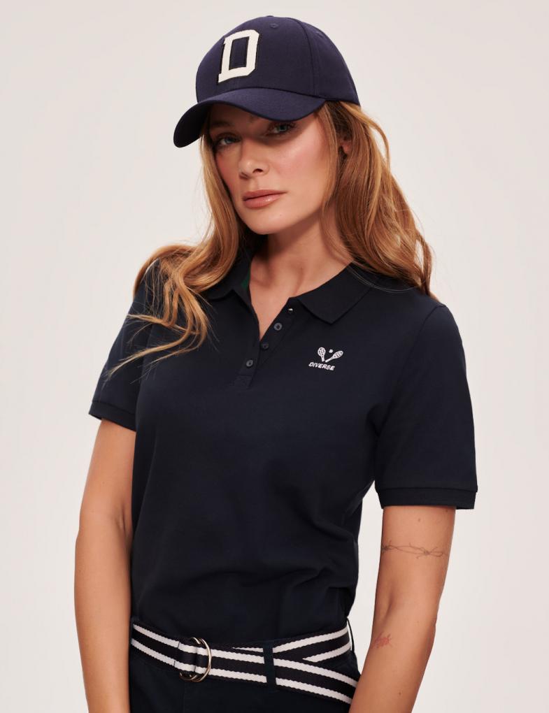Футболка жіноча Diverse Vincel XL Синій (5902598690166)