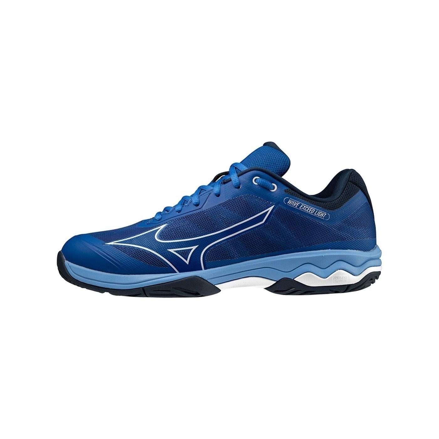 Кроссовки Mizuno SHOE WAVE EXCEED LIGHT Clay р. 41 Синий (UK 7.5 61GC2220-26 41) - фото 1