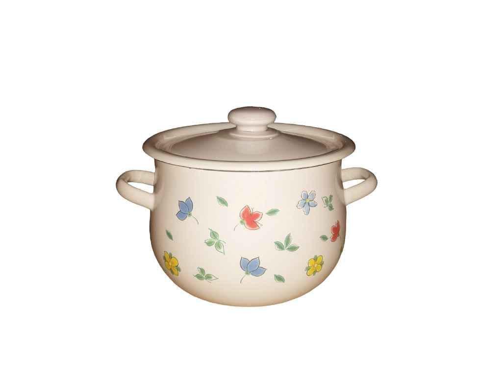 Каструля Idilia Акварель 4,75 л Молочний (I1715)