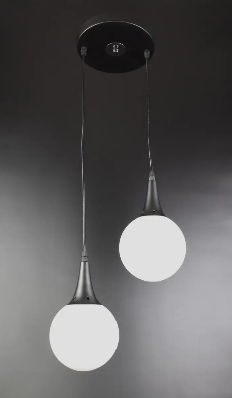 Люстра потолочная подвесная в стиле LOFT 11191/2 Черный (NA005062)