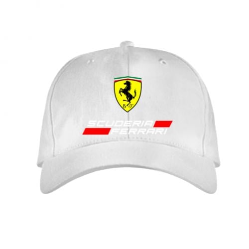 Кепка детская Scuderia Ferrari Белый (18646369-1-209152)
