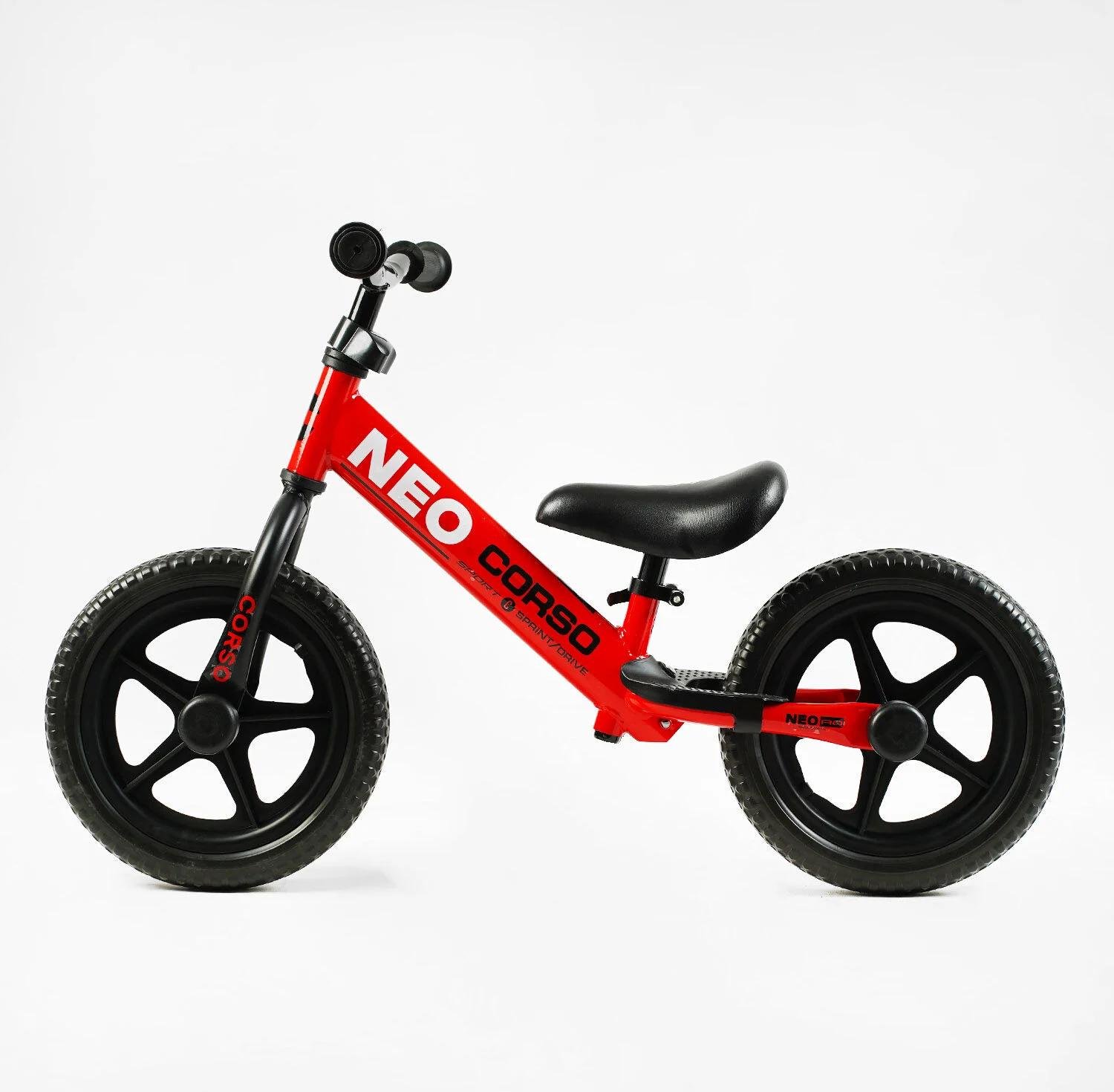 Біговел Corso Neo сталева рама/EVA колеса 12" (EN-52360) - фото 2