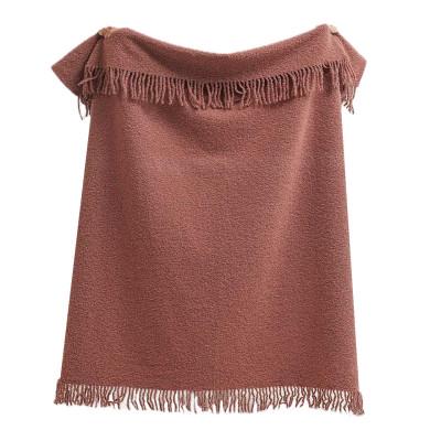 Плед букле 150х200 см Бледно-розовый - фото 3 Плед букле 150х200 см Бледно-розовый - фото 3