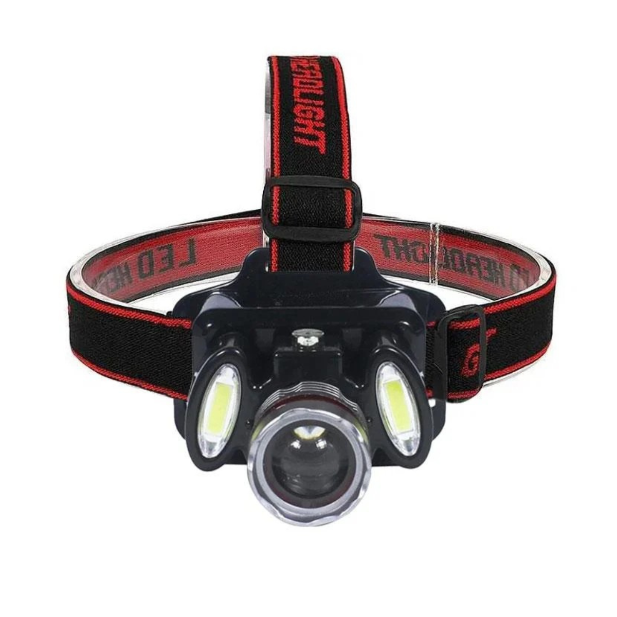 Фонарик налобный PathFinder светодиодный на батарейках (3091)