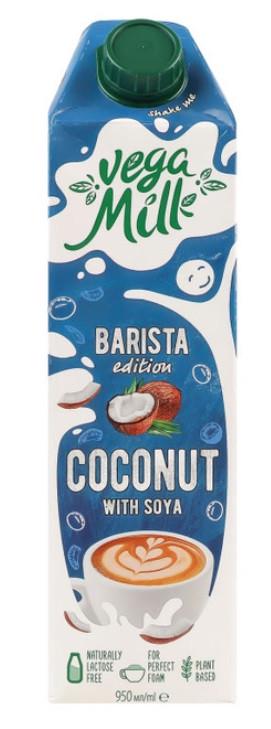 Напій кокосовий з соєю Vega Milk Barista TGA тетра-пак 0,95 л (2671435639)
