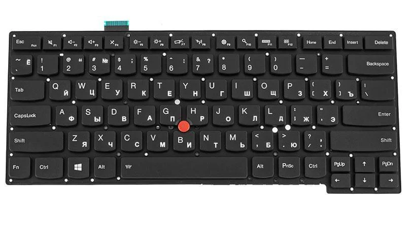 Клавіатура для ноутбука Lenovo ThinkPad S440 Чорний (182202)