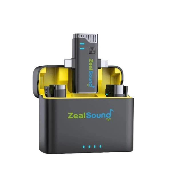 Микрофон двойной Zealsound Lightning/Type-C