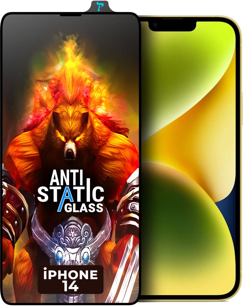 Стекло защитное ESD Antistatic iPhone 14 (34139)