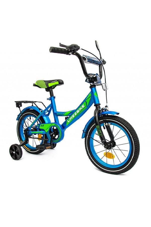 Детский велосипед Like2bike ЦБ-00252674 14″ Голубой (241402)