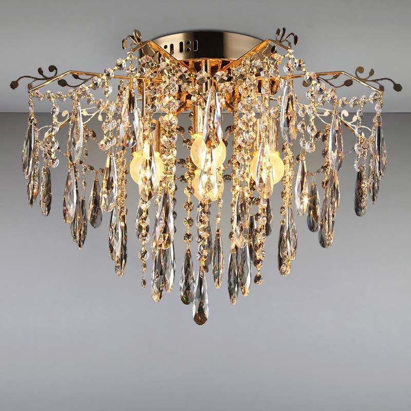 Люстра хрустальная Light House NM-15269/6 Золото