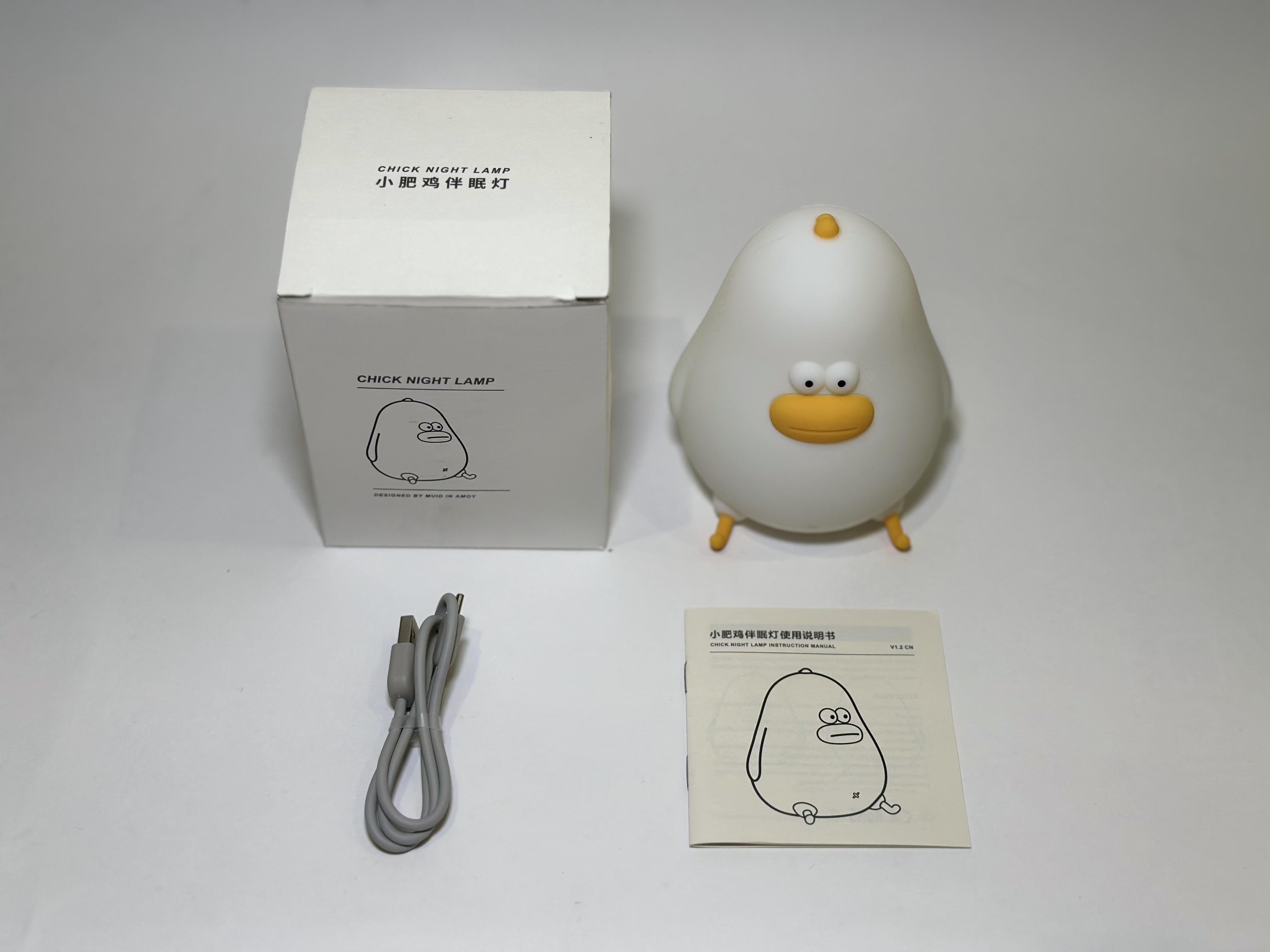 Нічник дитячий з вбудованим акумулятором Курка Muid (00105) - фото 3 Нічник дитячий з вбудованим акумулятором Курка Muid (00105) - фото 3