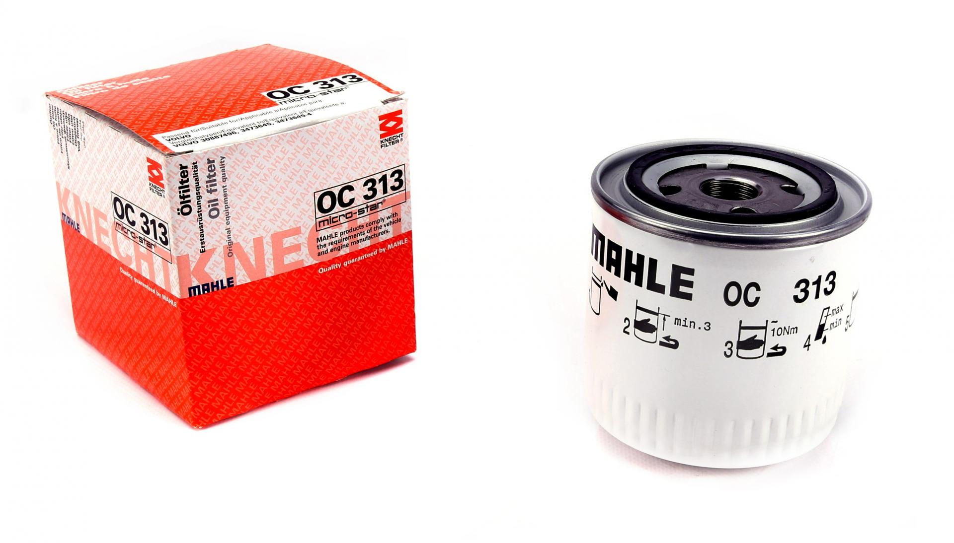 Фильтр масляный KNECHT для Volvo S40/V40 1,9Di 95-04 (OC 313)