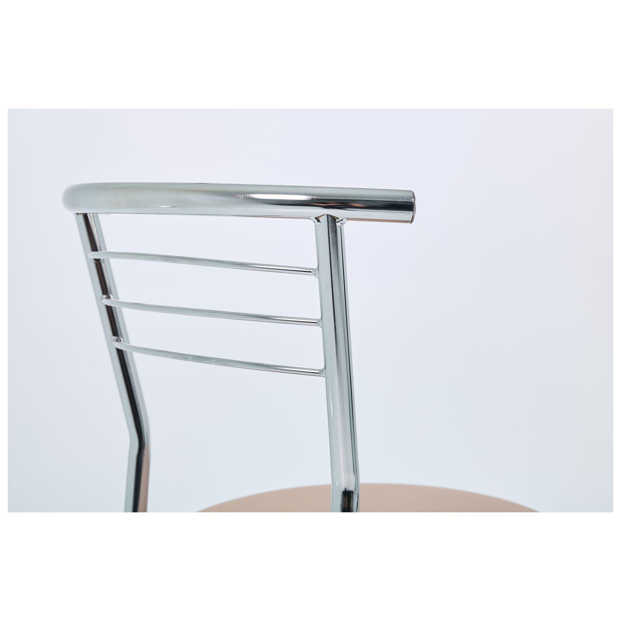 Стілець кухонний Маркос Хром/Бежевий (431064298764873649873168724) - фото 6 Стілець кухонний Маркос Хром/Бежевий (431064298764873649873168724) - фото 6