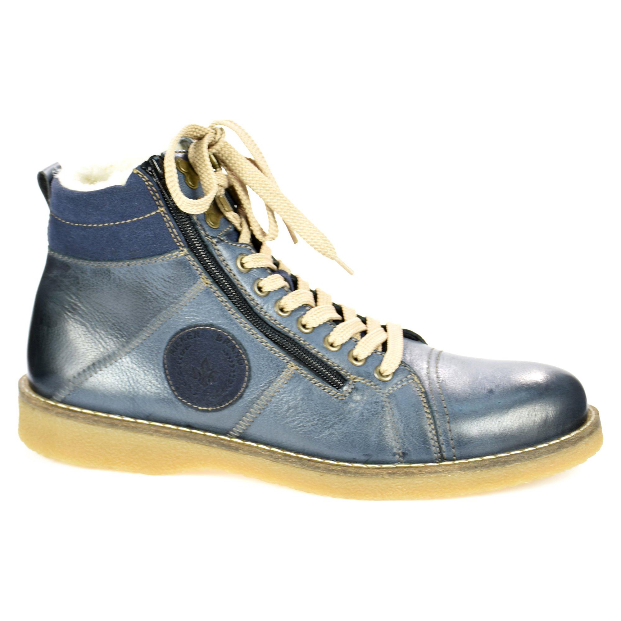 Ботинки зимние мужские Rieker р. 40 Синий (12700-40)