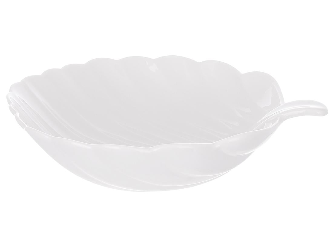 Набор салатников фарфоровых BonaDi в форме листа 24 см 2 шт. (988-423)