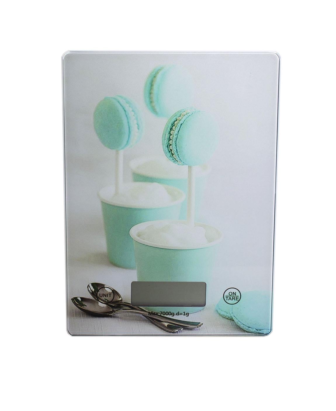 Ваги кухонні з платформою скляні 200х145х15 мм 7 кг 1 г