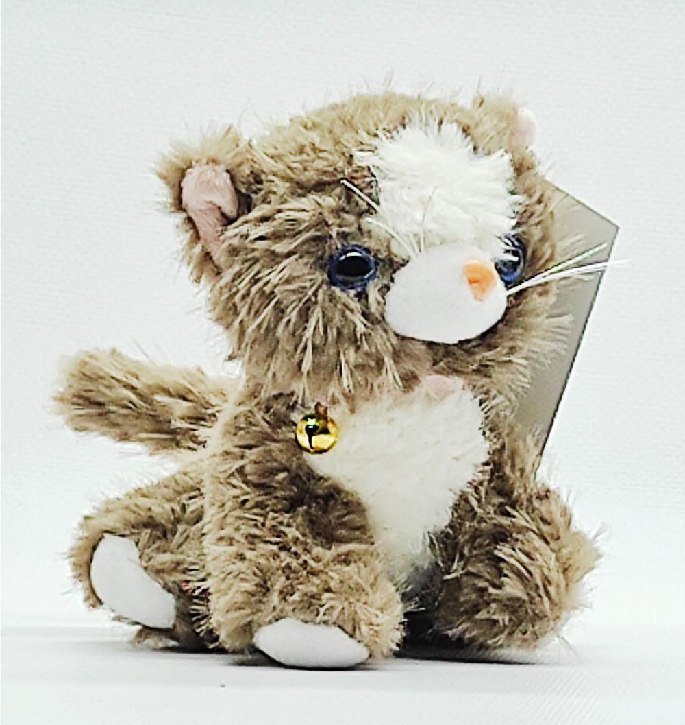 М'яка іграшка Котик із дзвіночком C30809 Коричневий (45)